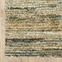 2' X 8' Gold And Slate Abstract Runner Rug